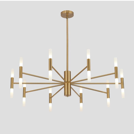 20 Head Chandelier Gold